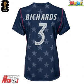 Estados Unidos Chris Richards #3 Segunda Equipación Mujer Mundial 2026 Manga Corta